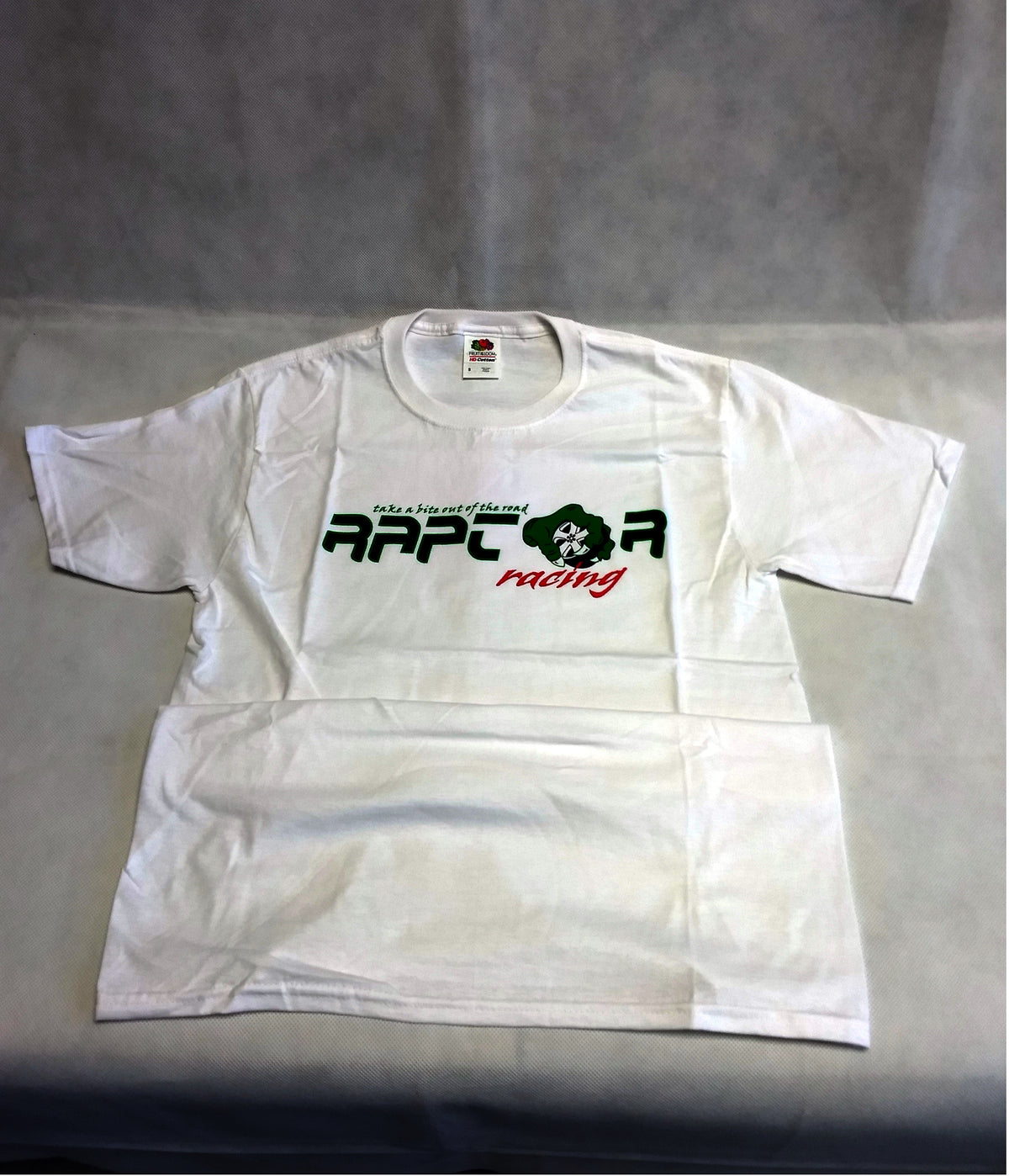 Raptor Racing Fruit of the Loom T-Shirt - White