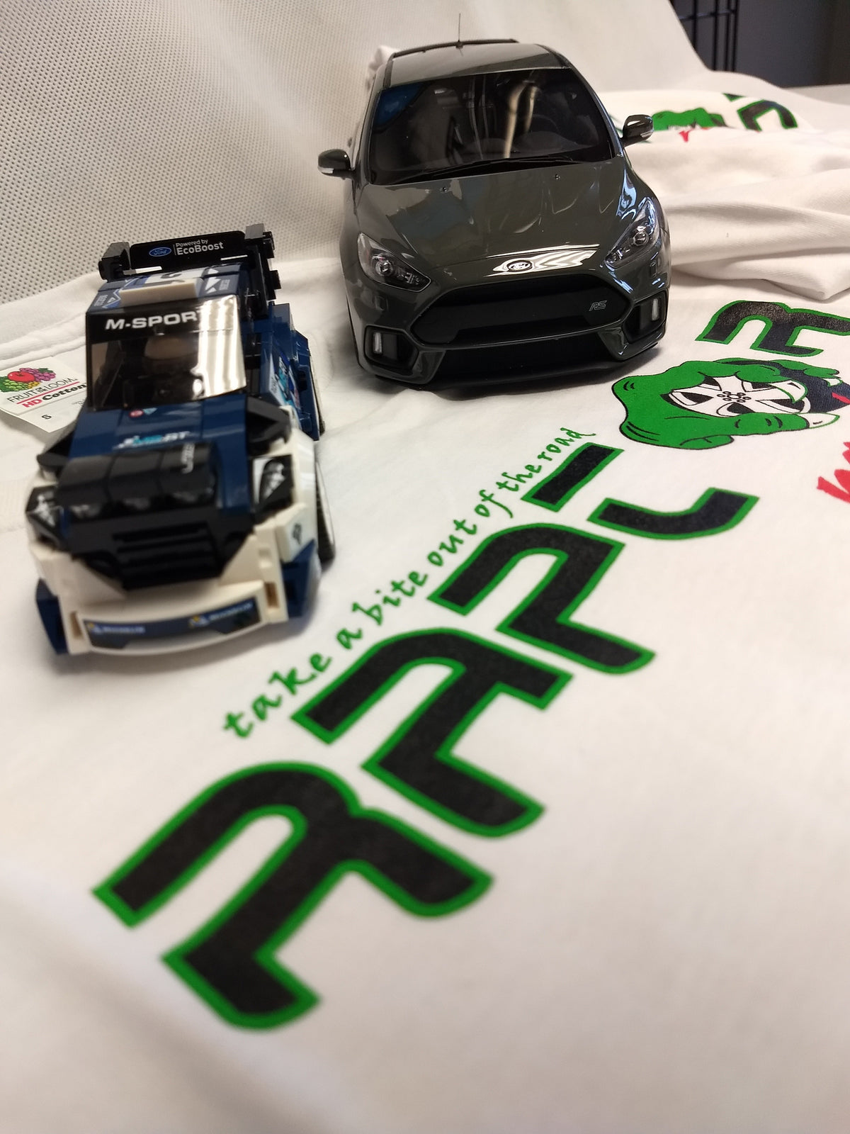 Raptor Racing Fruit of the Loom T-Shirt - White