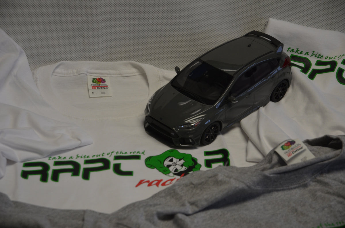 Raptor Racing Fruit of the Loom T-Shirt - White
