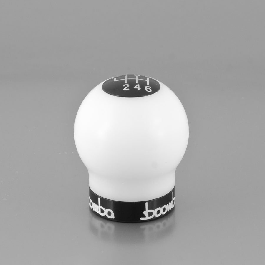 BoombaRacing  White ROUND 270 Weighted Shift Knob - V2