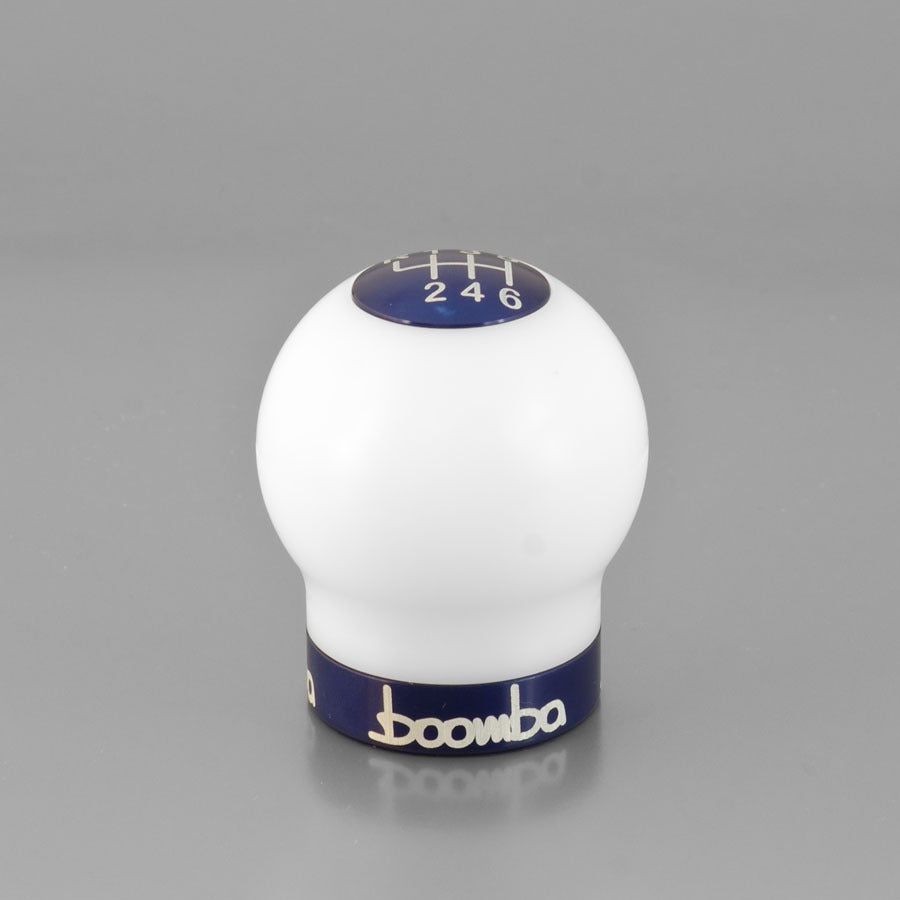 BoombaRacing  White ROUND 270 Weighted Shift Knob - V2