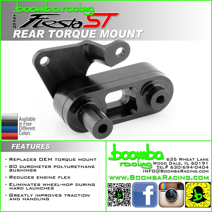 Boomba Racing Fiesta ST Rear Motor Mount