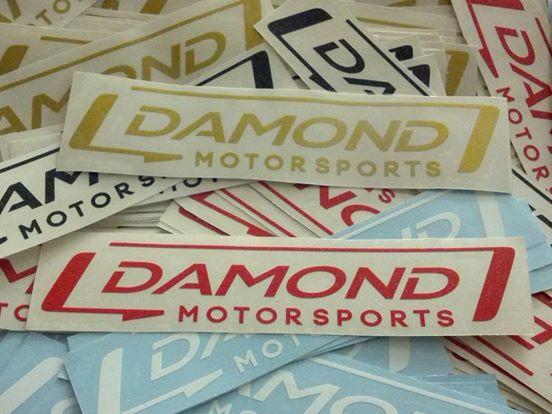 Damond Motorsports-Damond Motorsports 6&quot; Decal Sticker- at Damond Motorsports