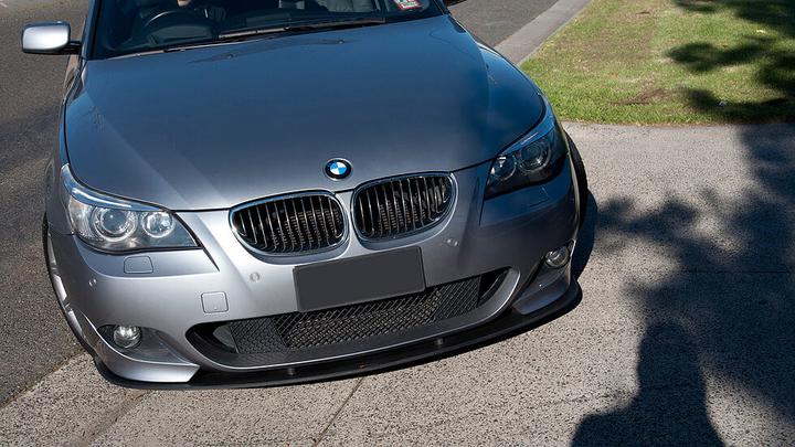 BMW E60 5-Series Sedan Flow Designs M-Sport Front Lip Splitter (2003-2010)