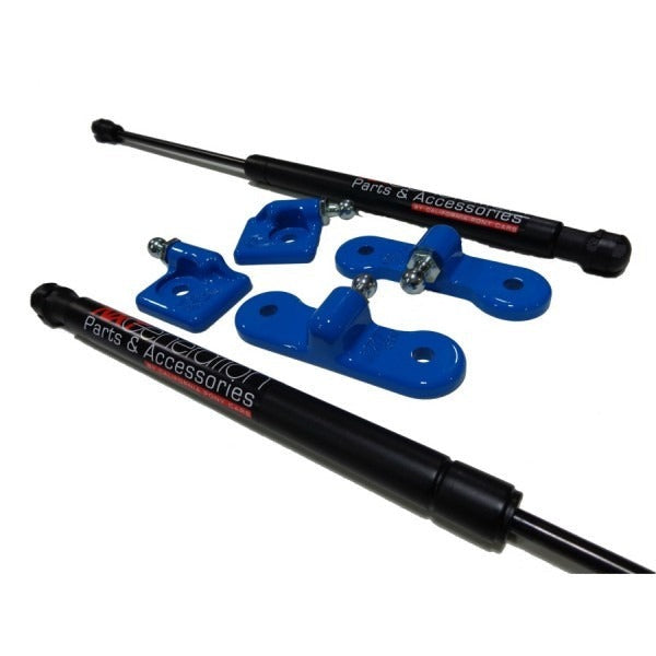 California Pony Cars Focus RS Hood Lift Kit Nitrous Blue