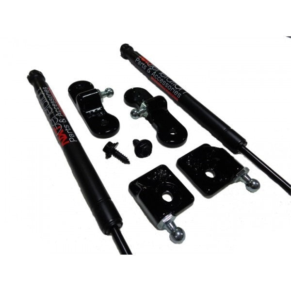 California Pony Cars Focus RS Hood Lift Kit Black