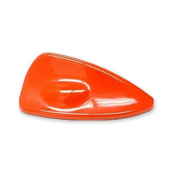 California Pony Cars Ford Mustang 2005-2020 - Mustang Shark Fin Antenna Cover - Competition Orange (2005-2020 Mustang Models ONL