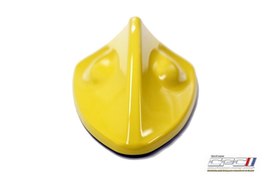 California Pony Cars Ford Mustang 2005-2020 - Mustang Shark Fin Antenna Cover - Screamin Yellow (2005-2020 Mustang Models ONLY)