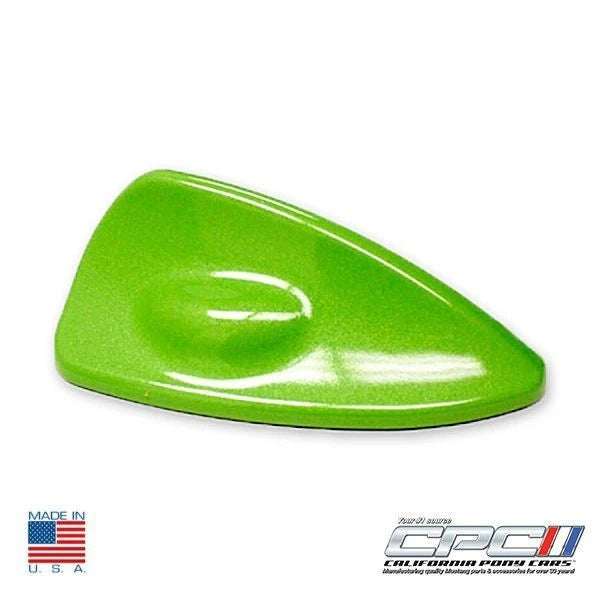 California Pony Cars Ford Mustang 2005-2020 - Mustang Shark Fin Antenna Cover - Gotta Have It Green (2005-2020 Mustang Models ON