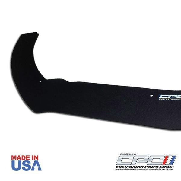 California Pony Cars Ford Mustang S550 2015-2017 - Mustang NPP Front Splitter NO Support Rods (2015-2017 Mustang S550 Models ONL