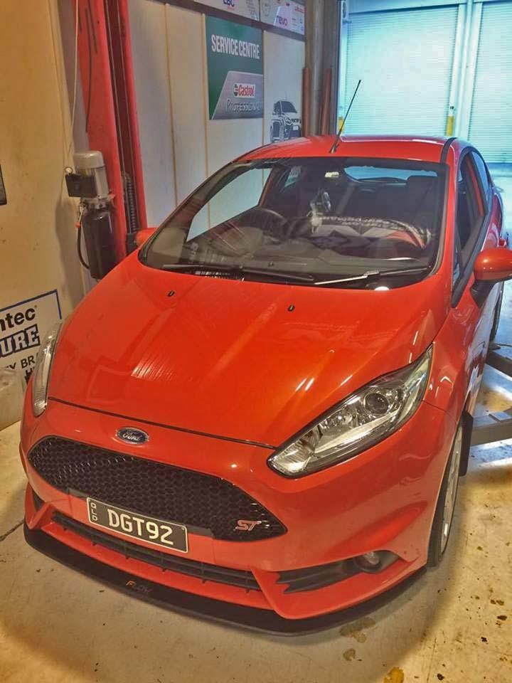 Ford Fiesta St Flow Designs Front Splitter