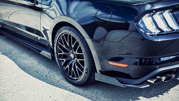 Ford S550 Mustang FM Flow Designs Full Lip Splitter Set - No Rear Diffuser/Valence &amp; WITH Accessories (2018-2019 Mustangs ONLY)
