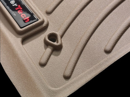 WeatherTech 13+ Focus ST RS Rear Floorliners - Tan