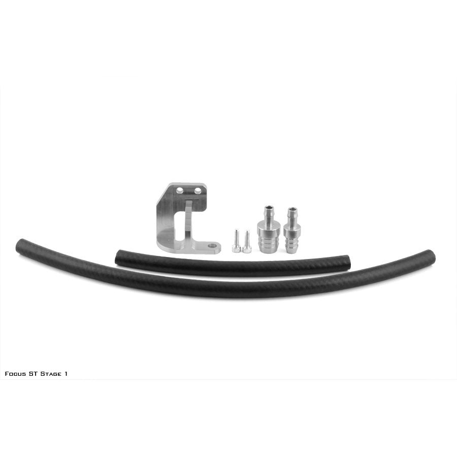 BoombaRacing Focus ST Stage 1 Oil Catch Can Kit (CCV)