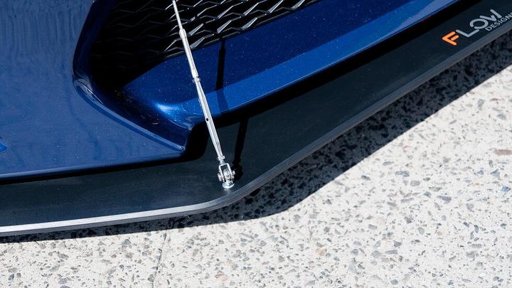 Toyota GT86/FT86/Scion FR-S Flow Designs Front Lip Splitter V1 NO Support Rods (Pre Face Lift Models)