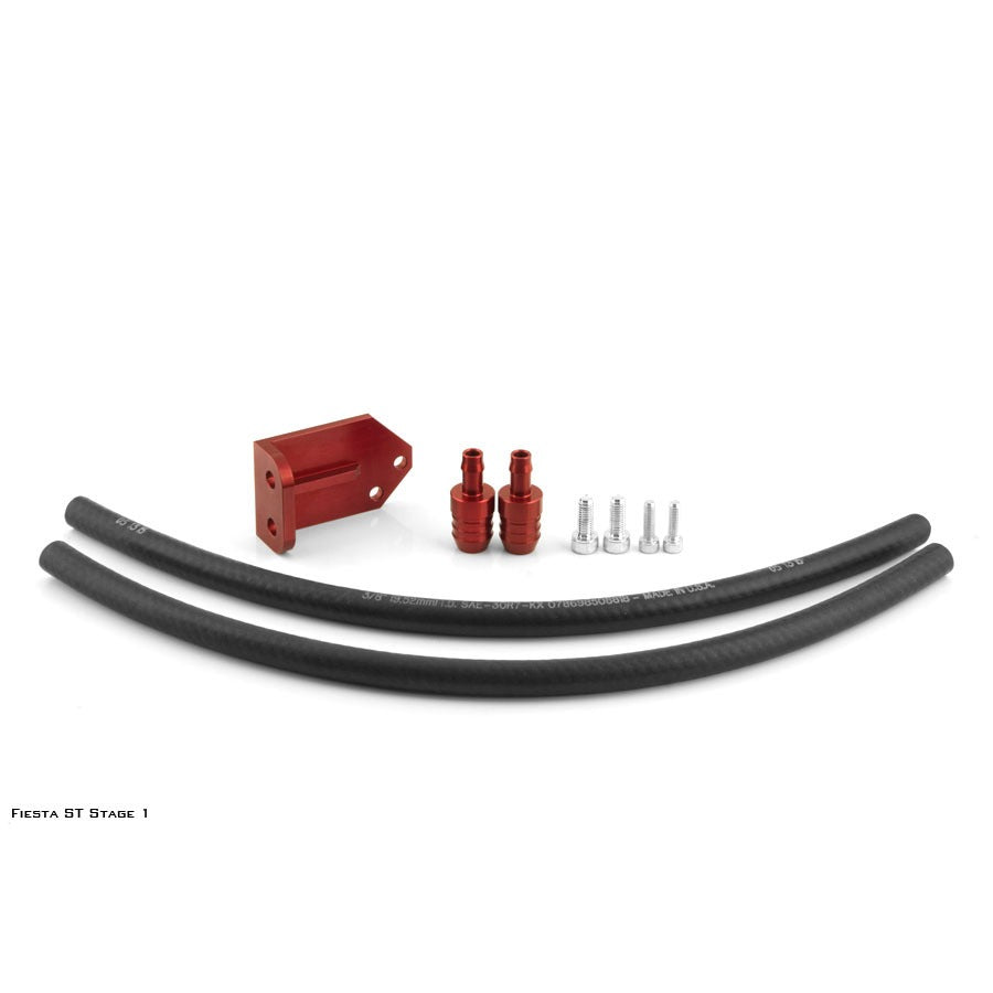 Boomba Racing Fiesta ST Stage 1 Oil Catch Can Kit (CCV)