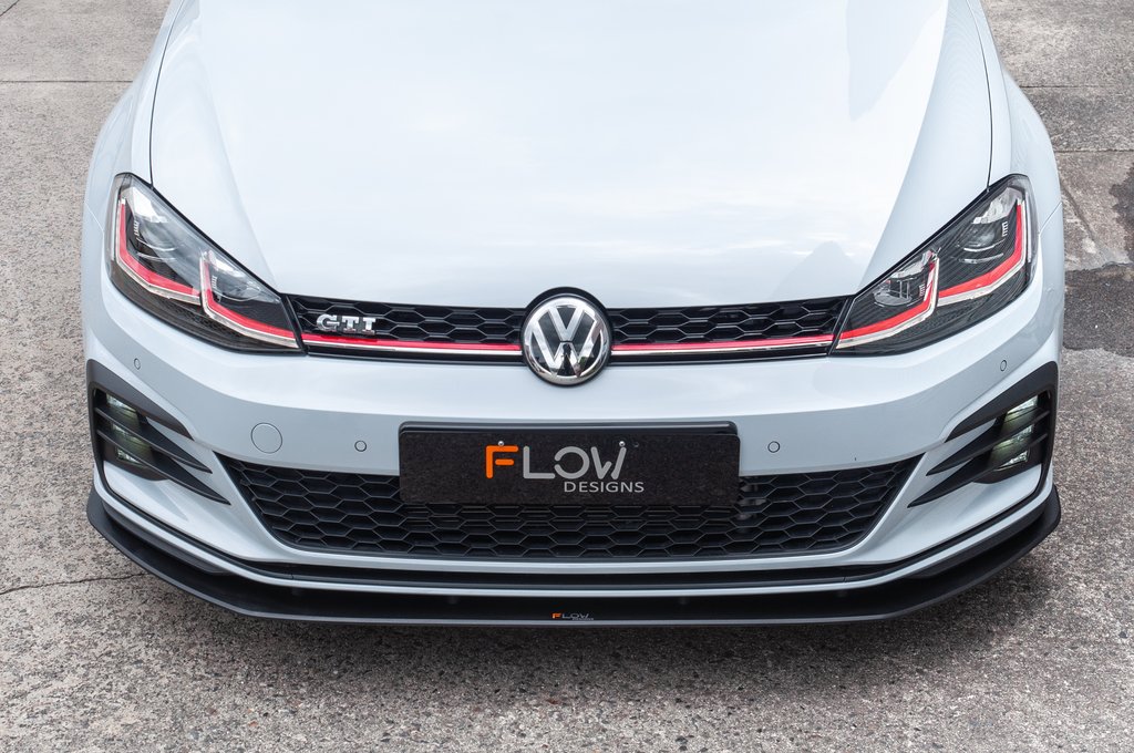Flow Designs MK7.5 Golf GTI Front Splitter &amp; Aerospacers