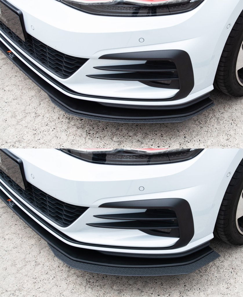 Flow Designs MK7.5 Golf GTI Front Splitter Extensions
