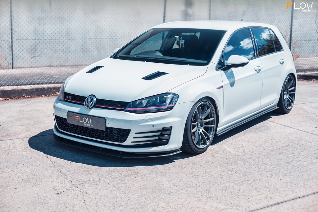 Flow Designs MK7 and MK7.5 Golf GTI Side Splitters - Pair