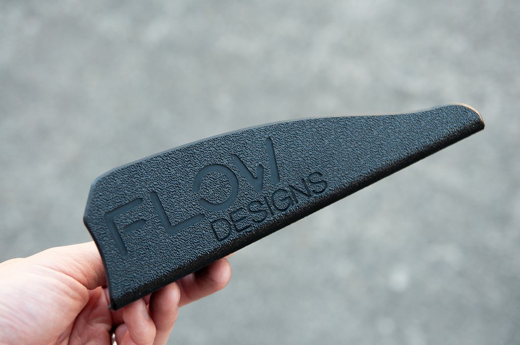 Flow Designs MK7 Golf R Rear Spat Winglets - Pair