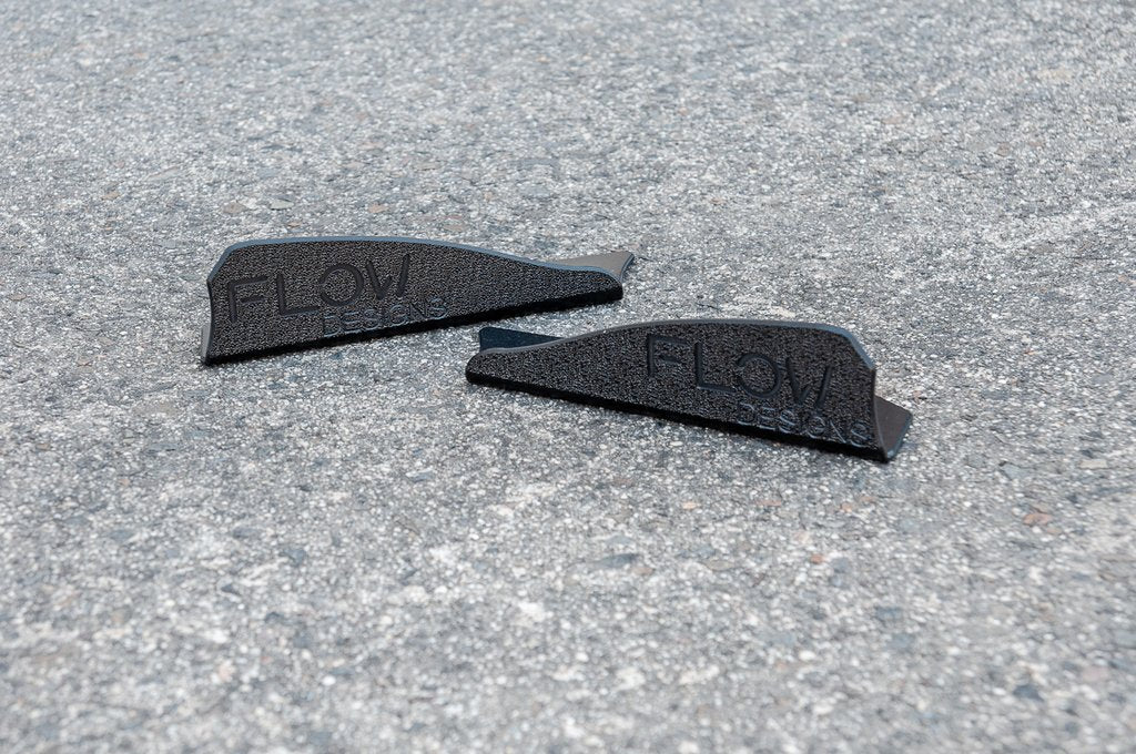 Flow Designs MK7 Golf R Rear Spat Winglets - Pair