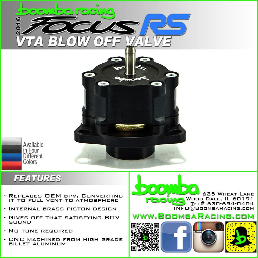 Boomba Racing Focus RS Blow Off Valve