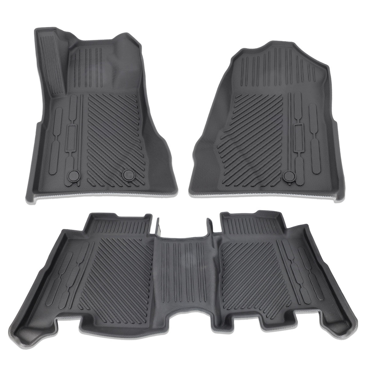IAG I-Line Molded Floor Mats for 2021+ Ford Bronco Four Door