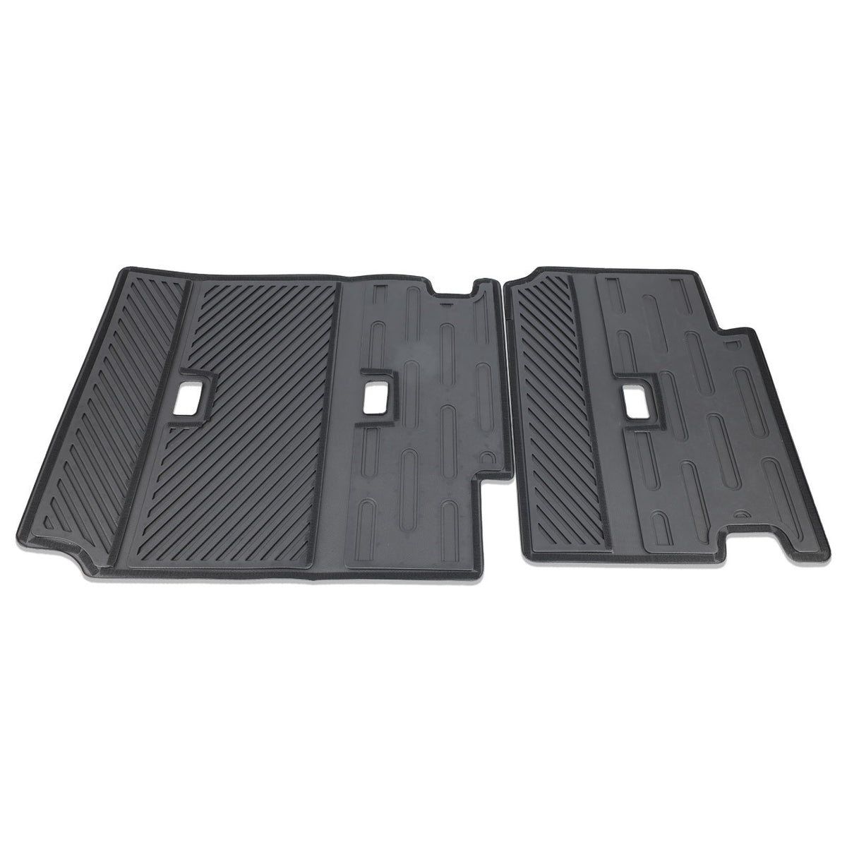 IAG I-Line 4PC Molded Rear Seat Protector Mats for 2021+ Ford Bronco Four Door