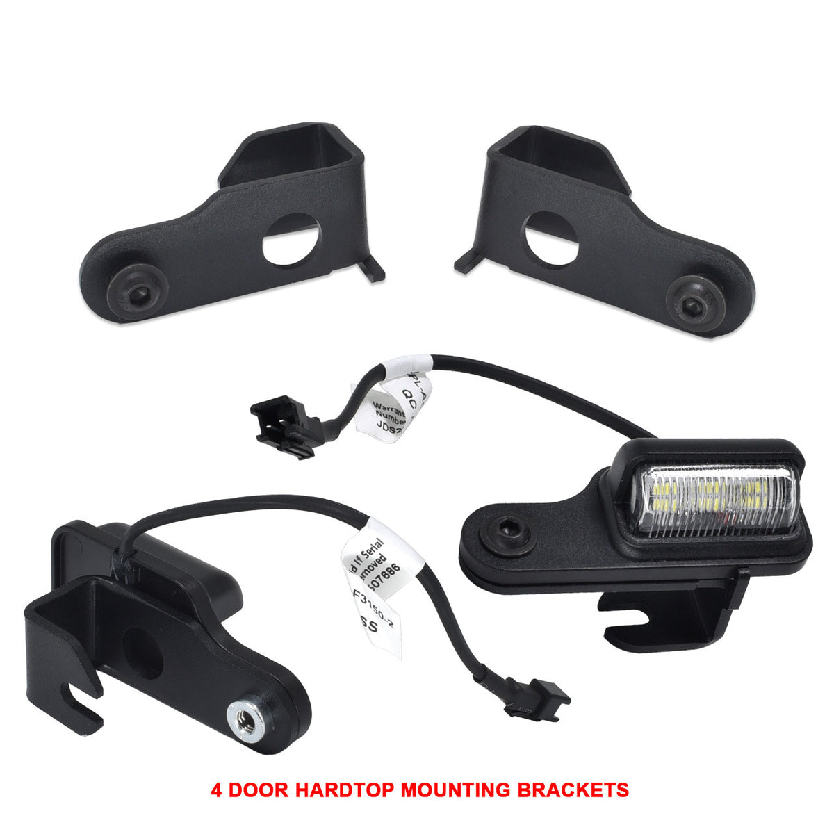 IAG 4PC Interior LED Dome Light Kit with Harness For 2021+ Ford Bronco