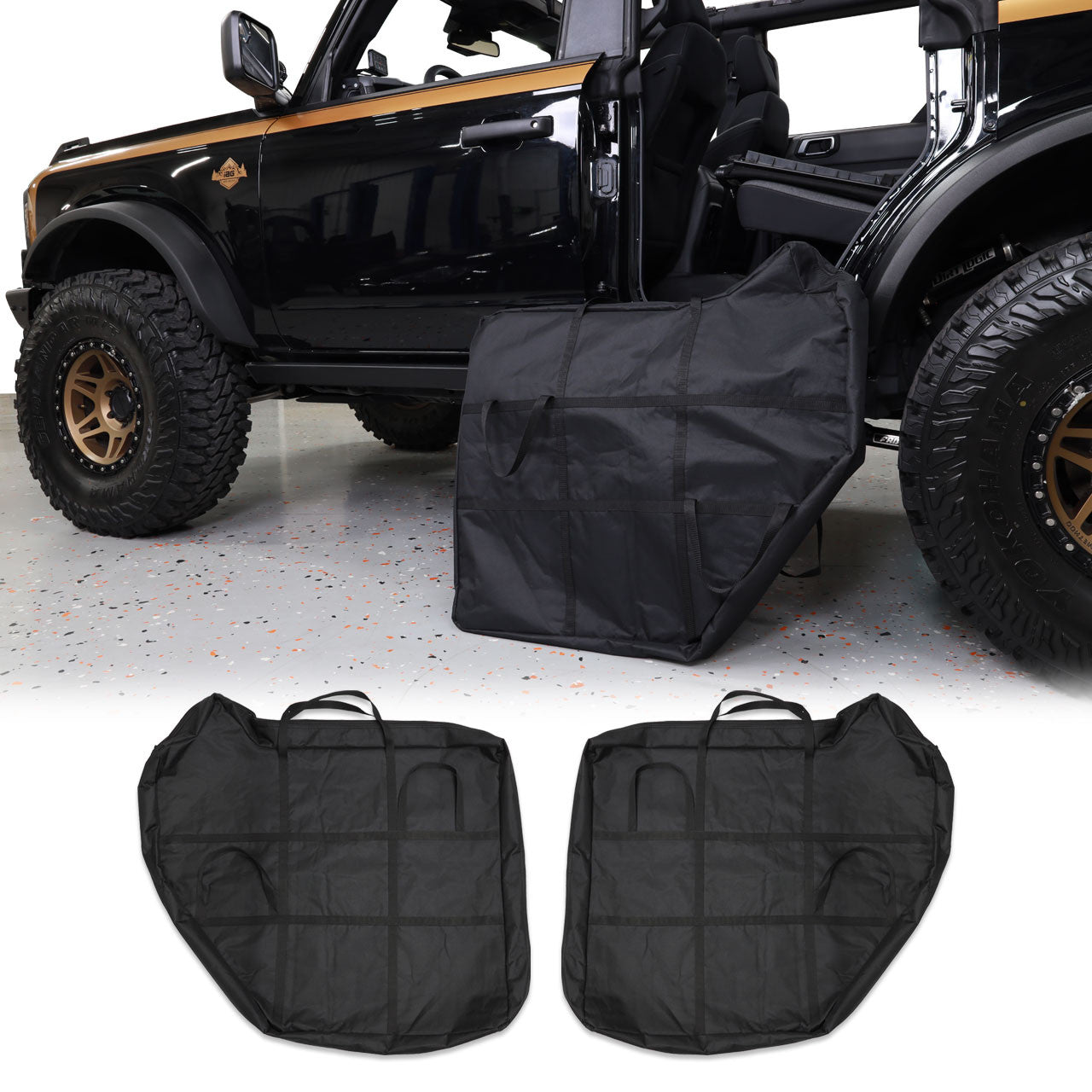 Where to Get the On Board Door Storage Bags Or The Bags to Help Get  the Doors Off  Bronco6G  2021 Ford Bronco  Bronco Raptor Forum News  Blog  Owners Community