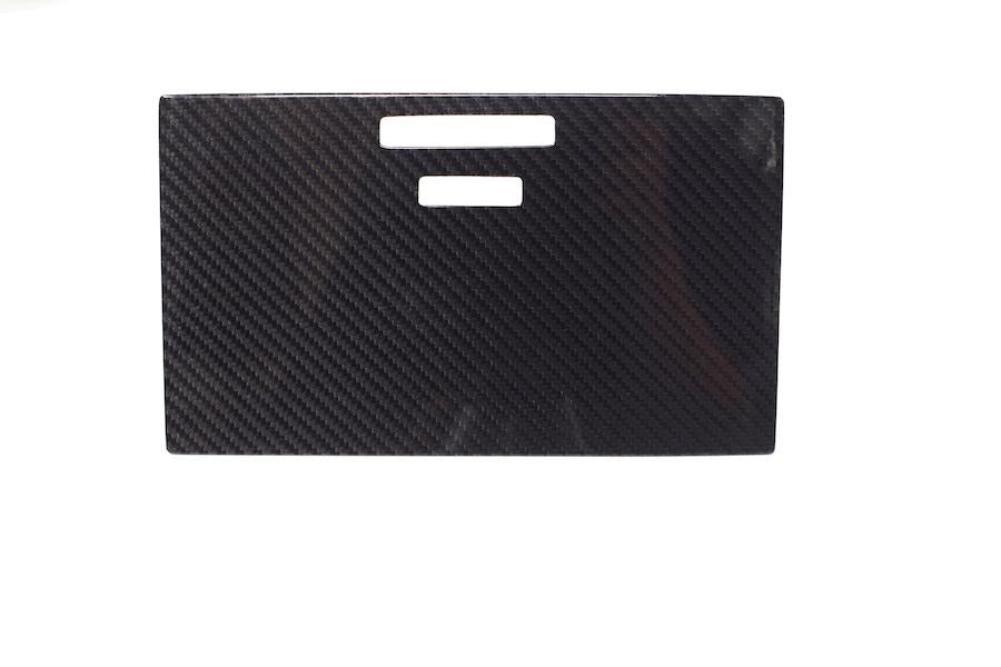 California Pony Cars Ford F-150 Series 2015-2019 - F-Series Truck Carbon Fiber Front Console Sliding Cubby Door Cover (2015-2019