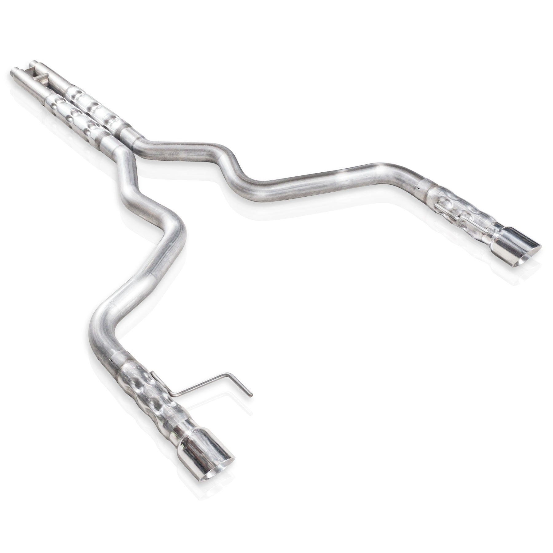 STAINLESS WORKS Mustang GT 5.0L 2015-2017 Cat-Back Exhaust Factory Connect H Pipe w/ 3" Muffler - Stainless (2015-2017 GT 5.0L V
