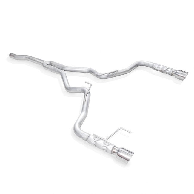 STAINLESS WORKS Mustang EcoBoost 2015-2018 Cat-Back Exhaust Factory Connect - Stainless (2015-2018 2.3L Ecoboost ONLY)