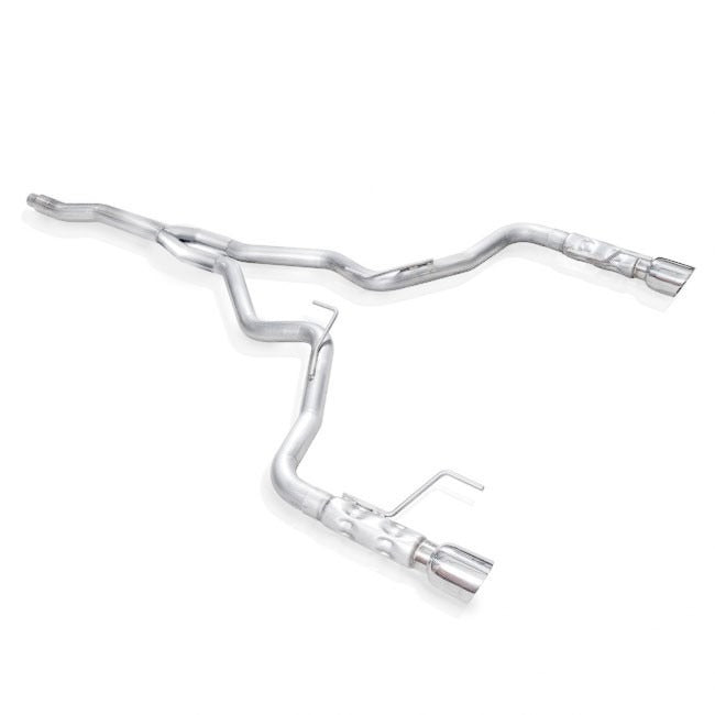 STAINLESS WORKS Mustang EcoBoost 2015-2018 Cat-Back Exhaust Factory Connect - Stainless (2015-2018 2.3L Ecoboost ONLY)