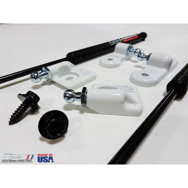 California Pony Cars Focus RS Hood Lift Kit White