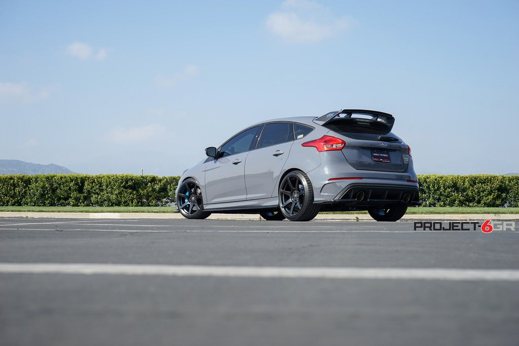 Project 6GR Seven Gloss Black Spun Forged Rims