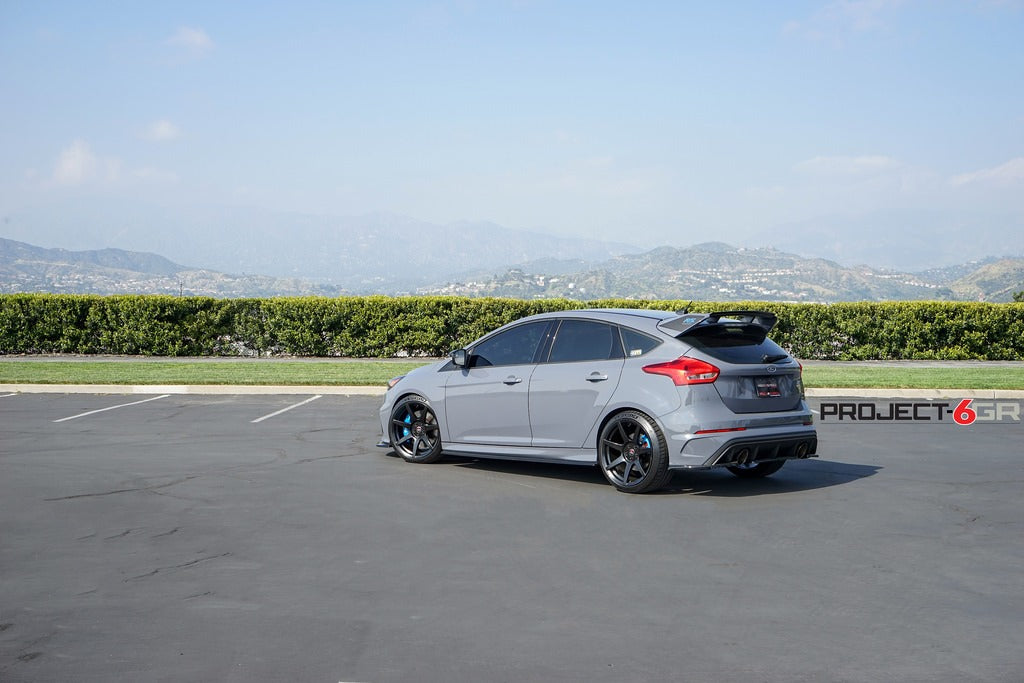 Project 6GR Seven Gloss Black Spun Forged Rims