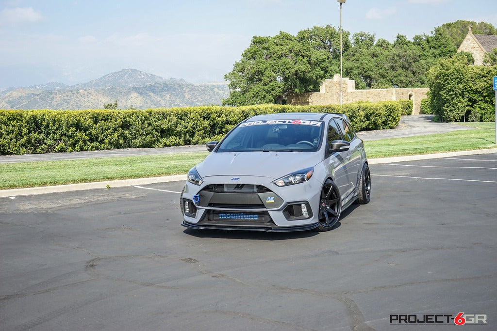 Project 6GR Seven Gloss Black Spun Forged Rims