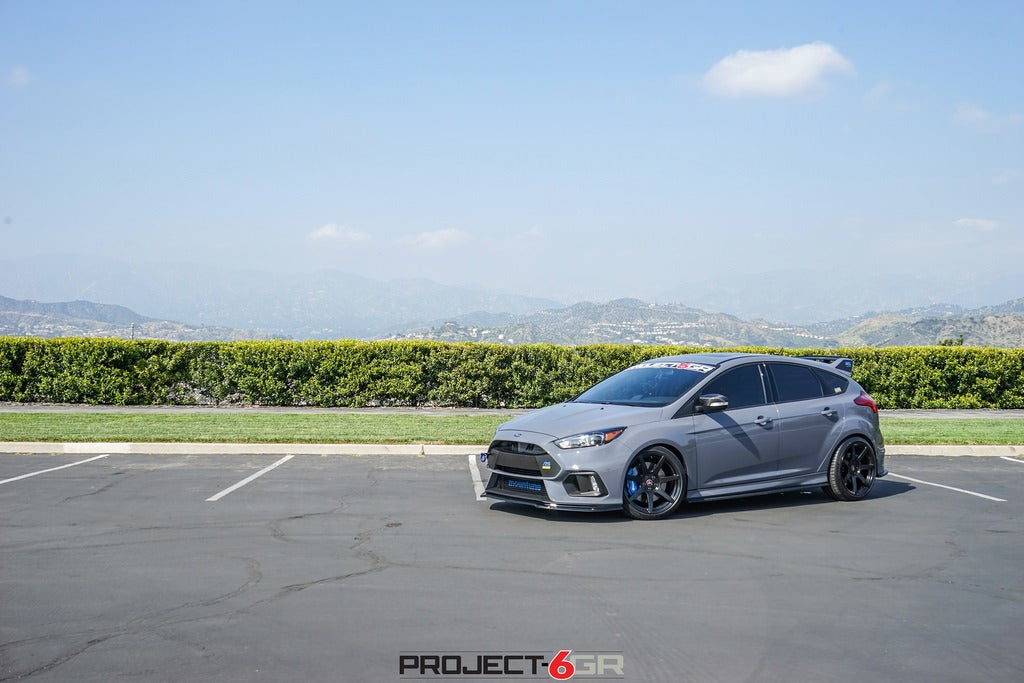 Project 6GR Seven Gloss Black Spun Forged Rims