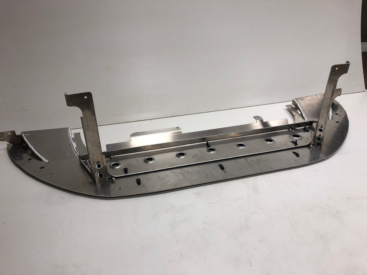 DMGFab Focus RS Front Rally Skid Plate - Flat Lip