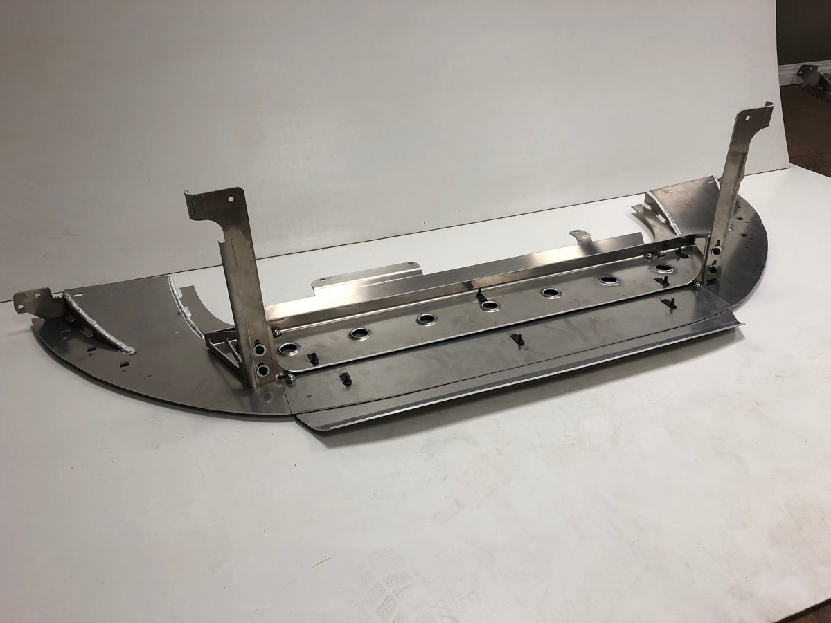 DMGFab Focus RS Front Rally Skid Plate - Flat Lip