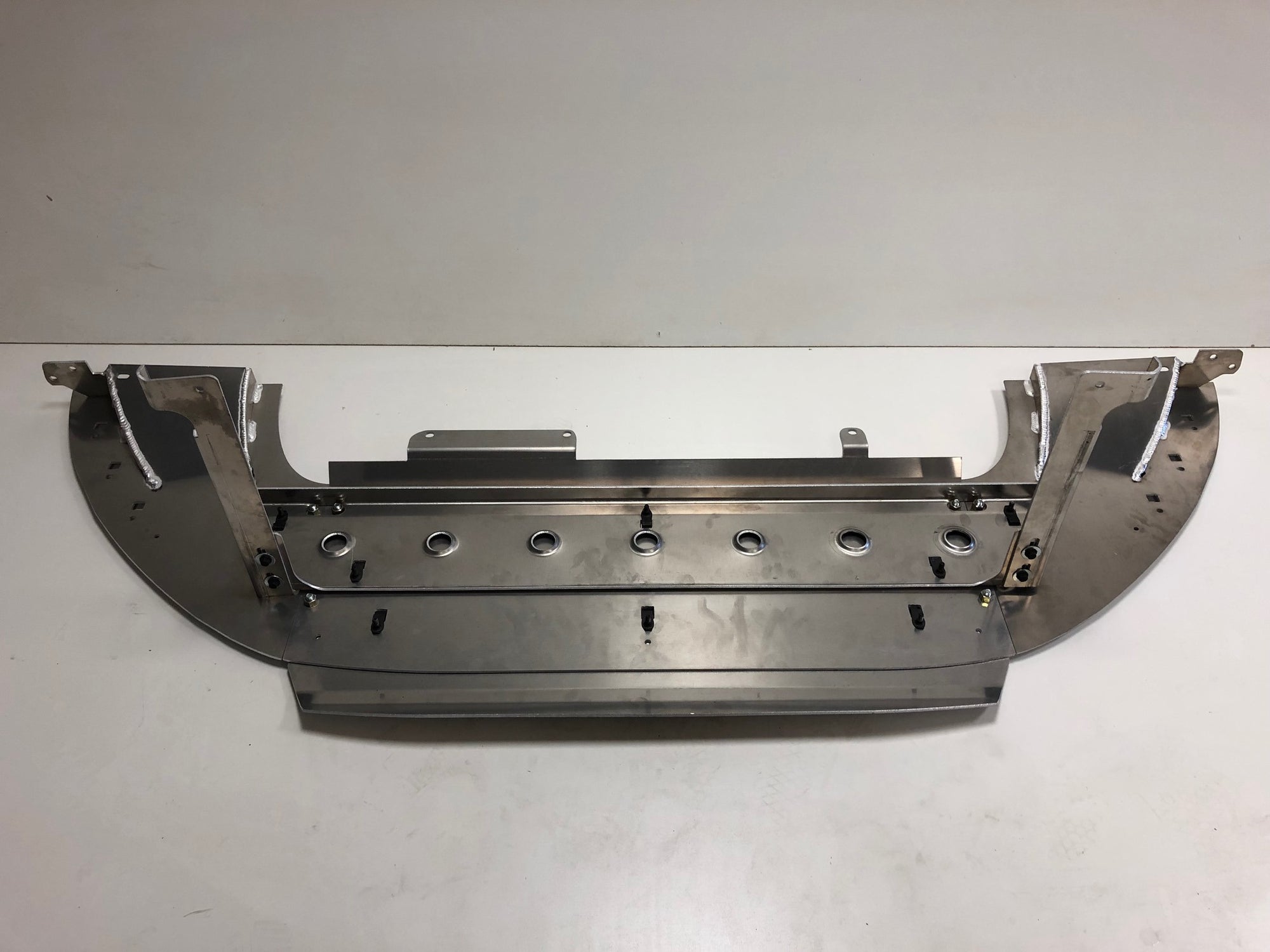 DMGFab Focus RS Front Rally Skid Plate - Flat Lip