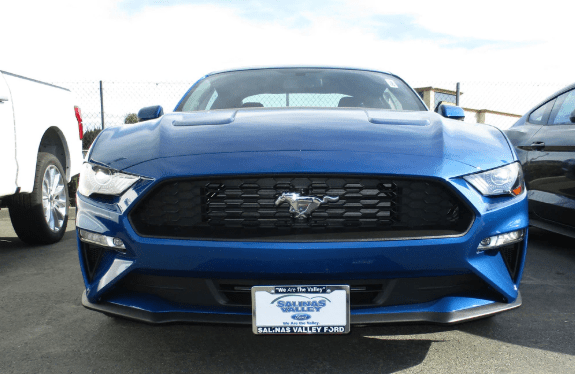 Ford Mustang Quick-Release Front License Plate Bracket For Non Performance Pack 2018-2019