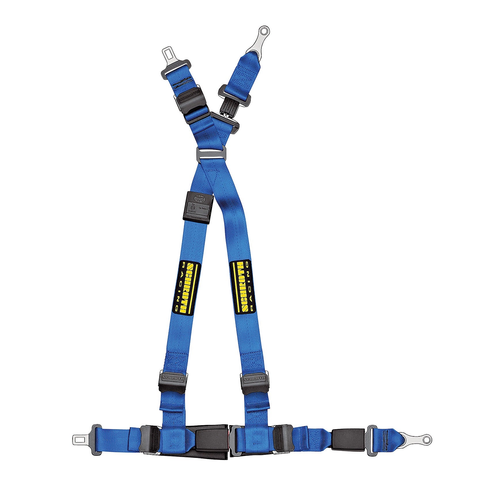 Schroth - Ford Mustang 2005-2017 - Schroth QuickFit Harness Right Side - Blue (2005-2017 Mustangs ONLY)