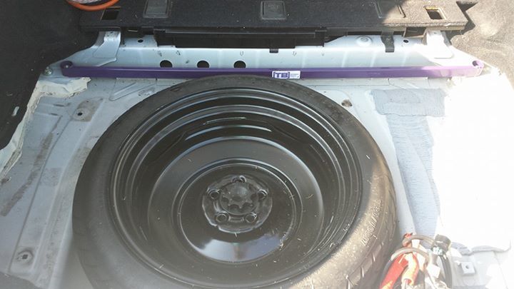 TB Performance Scion TC(2005-2010) Trunk Brace by TB Performance Products - detail view