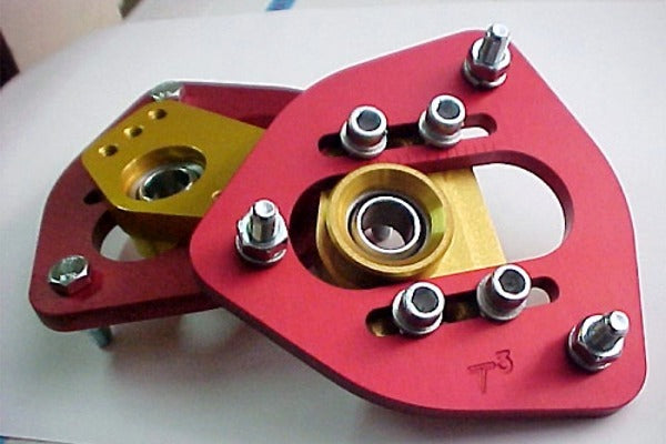 T3 Camber Adjusting Plates - Black