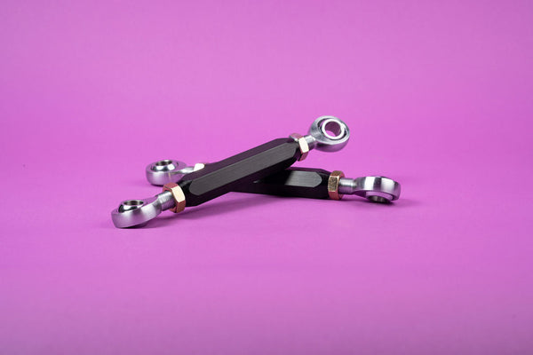 TB Performance Ford Focus ST(2013-2018) On Car Adjustable Toe Links for 2013-2018 Ford Focus ST - front view
