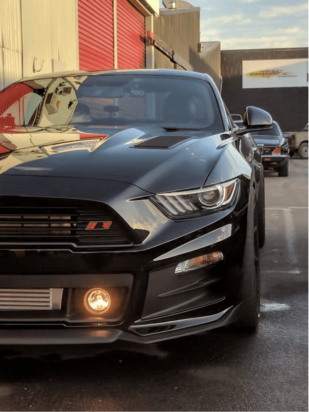 Ford Mustang Verus Engineering Hood Louver Kit (Non GT)