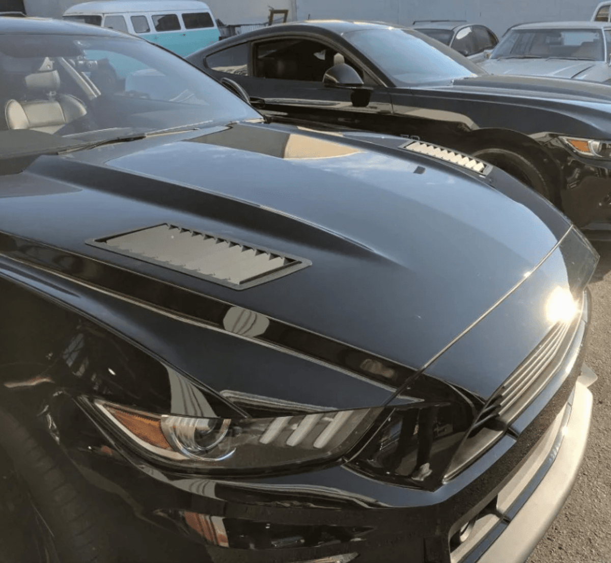 Ford Mustang Verus Engineering Hood Louver Kit (Non GT)