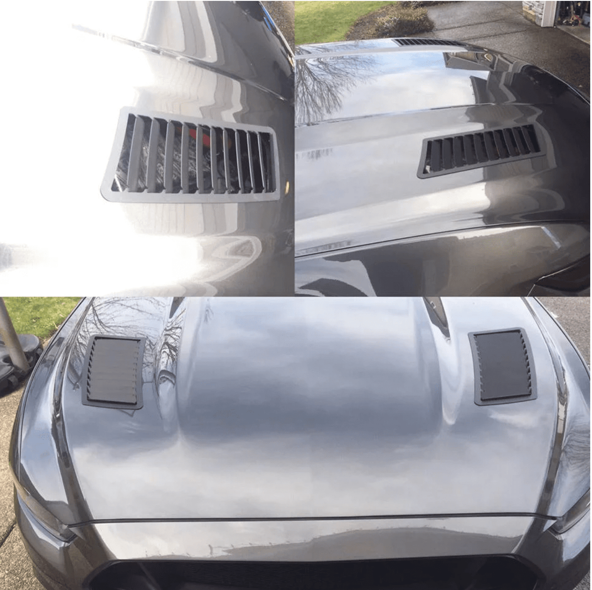 Ford Mustang Verus Engineering Hood Louver Kit (Non GT)